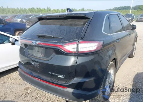 2015 Ford Edge Titanium z USA, uszkodzony, nr VIN 2FMTK4K94FBB34801